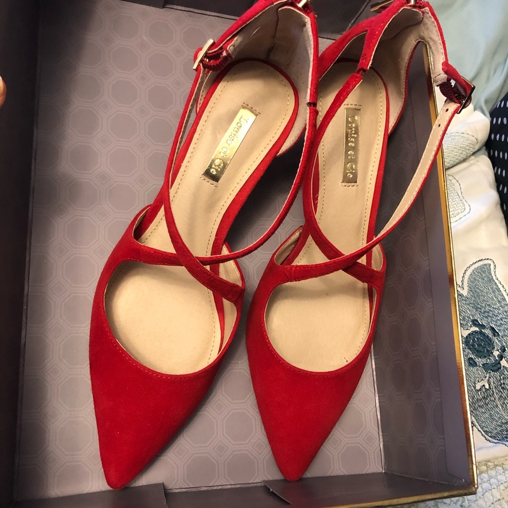 Gorgeous Red Louise et Cie shoes
